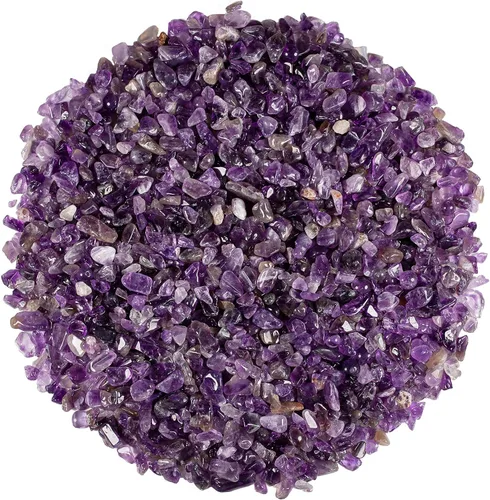 Vista 26 de SUNYIK Piedras de Cuarzo Trituradas con Forma Irregular de 1 Libra (Aproximadamente 460 Gramos)