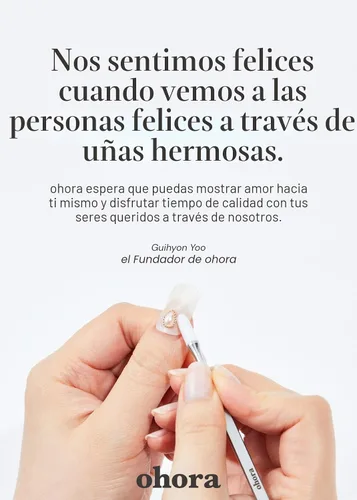 Vista 7 de ohora - Tiras de uñas de gel semicuradas (N Bare Apricot), funcionan con cualquier lámpara para uñas, larga duracion, con 2 almohadillas