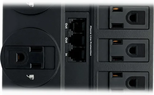 Vista 11 de Tripp Lite HDMI sobre kit para placas de pared extensoras dobles Cat5/Cat6, transmisor y receptor 2 12 enchufes + TEL Negro