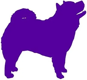 Vista 11 de Chow Chow Dog Breed - Adhesivo de vinilo de 4 x 3.75 pulgadas, color negro