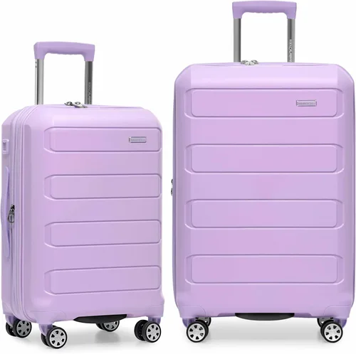 Vista 15 de Traveler's Choice Pagosa indestructible Hardshell expandible Spinner Equipaje, Azul bebé, Pagosa indestructible Hardshell expandible Spinner Equipaje