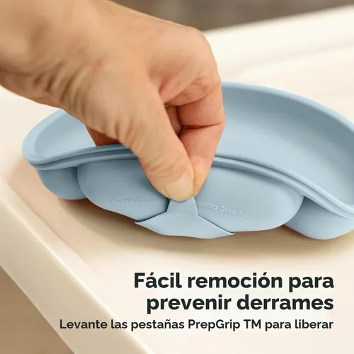 Vista 6 de KeaBabies - Placas de succión para bebé, niño, 3 unidades, silicona sin BPA Alps
