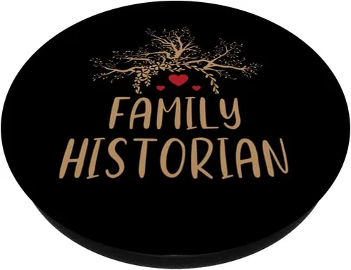 Vista 2 de PopSockets intercambiables PopSockets para especialistas en genealogía familiar