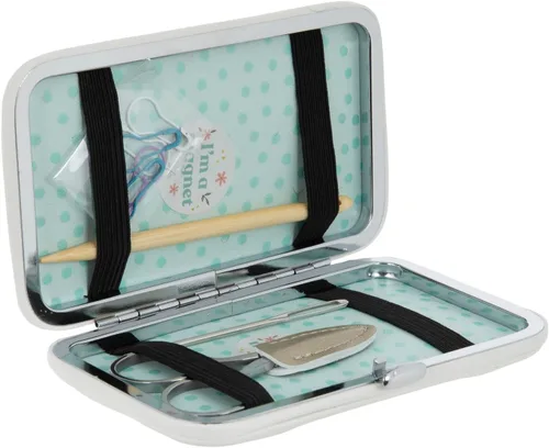 Vista 2 de Hobby Lobby Kit de herramientas para tejer erizo y flores, hilo