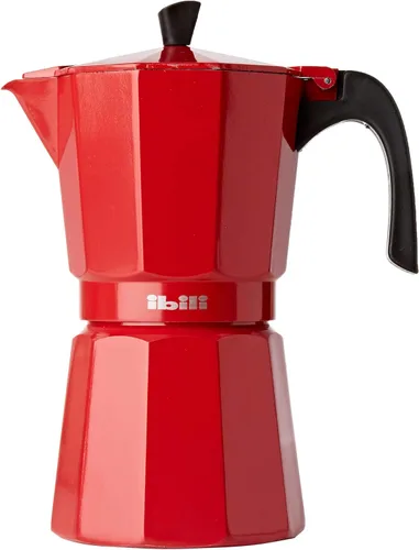 Vista 4 de IBILI Bahia Express - Olla para moka (3 tazas, 5.1 fl oz, aluminio)