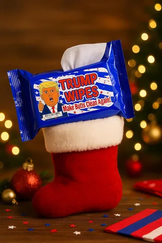 Vista 5 de Trump Wipes - Divertidas toallitas húmedas para adolescentes y adultos, fabricadas en Estados Unidos, tamaño de viaje