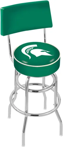 Vista 9 de The Holland Bar Stool Company L7C4 - Taburete giratorio con doble anilla cromada (Leprechaun)