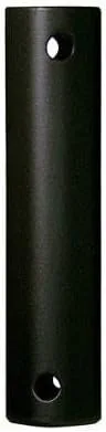 Vista 15 de Fanimation DR1SS-18BLW 18" Varilla descendente de acero inoxidable (1"): Negro
