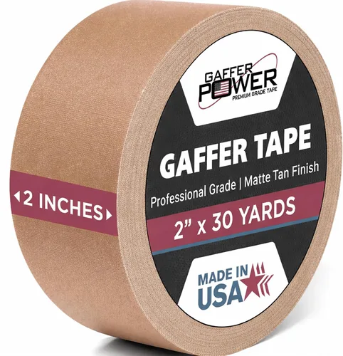 Vista 22 de Gaffer Power - Cinta adhesiva que brilla en la oscuridad, 1 pulgada x 15 pies, fabricada en Estados Unidos Brillan en la oscuridad