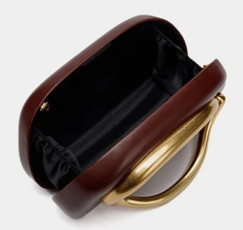 Vista 4 de Jusavie Bolsos de mano de noche para mujer, de piel sintética, bolso de mano cruzado, bolso de mano de moda, decoración de moda, bolso de hombro