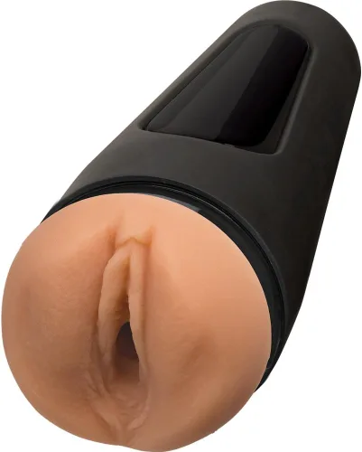 Vista 2 de Doc Johnson Main Squeeze Jessie Andrews - Placa de apriete para presión precisa - Tapa de extremo giratorio para controlar la succión - Discreto