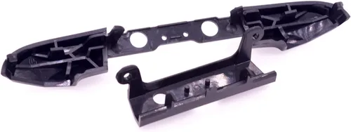 Vista 6 de Deal4GO RB LB - Botón de disparo de parachoques con barra media superior de repuesto para Xbox One S Controller 1708 negro