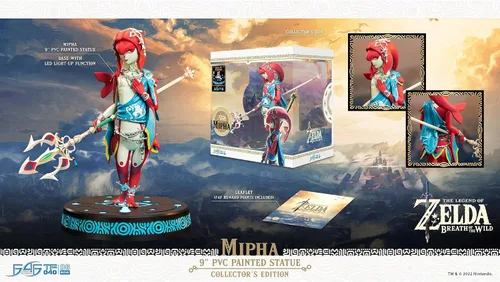 Vista 2 de First 4 Figures - Leyenda de Zelda: Aliento de lo salvaje - Estatua de PVC Mipha