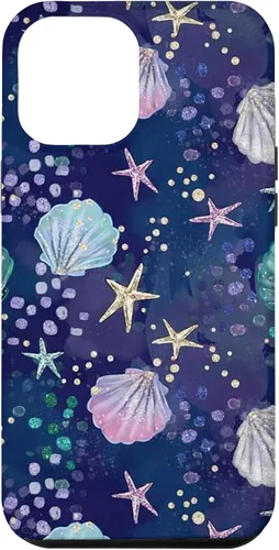 Vista 26 de Summer Aesthetic Seashell Purple Ocean Case for iPhone 17