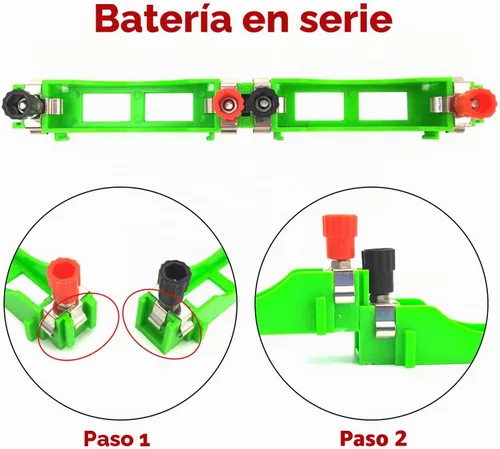 Vista 6 de EUDAX School Physics Labs Circuito de descubrimiento de electricidad básica y kits de experimentos de magnetismo para estudiantes de secundaria