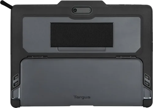 Vista 5 de Targus Funda protectora para Microsoft Surface Pro 9, resistente protección probada contra caídas con soporte, soporte para lápiz óptico y recortes