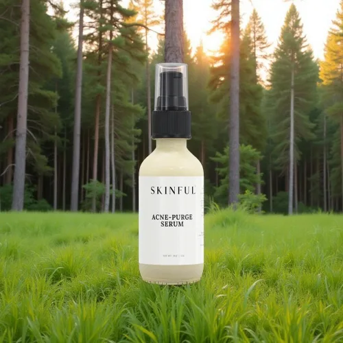 Vista 4 de Skinful Suero facial para piel propensa al acné - Suero anti acné para el acné facial y control de manchas, 2 onzas