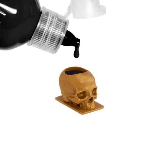 Vista 15 de Saferly Skull - Tapas de tinta para tatuaje, 200 unidades, color negro