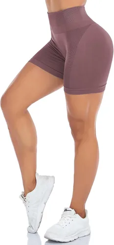 Vista 3 de CHANGEZOE Amplify - Pantalones cortos de entrenamiento para mujer, sin costuras, 4.5 pulgadas, cintura alta, intensifican correr, gimnasio, yoga