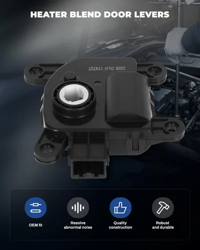 Vista 7 de Actuador de puerta de mezcla de calefactor HVAC A/C - Ajuste directo para Hyundai Accent 2011-2014/para Genesis Coupe 2010-2016/para Tucson