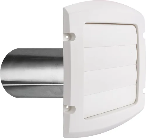 Vista 6 de Dundas Jafine BLH6WZW - Capucha de ventilación con listones blancos de 6 pulgadas