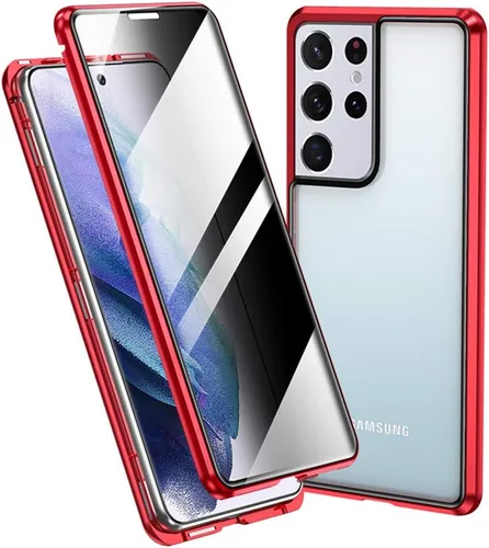 Vista 17 de Protector de pantalla para Galaxy S21 Ultra de 6,8 pulgadas de vidrio templado de doble cara incorporado protector de pantalla a prueba de golpes