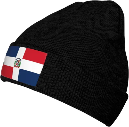 Vista 28 de Gorro de punto nacional para invierno y otoño, gorros para hombres y mujeres, gorro cálido con puños, gorro de esquí suave unisex