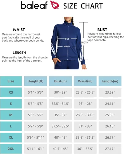 Vista 7 de BALEAF Pantalones deportivos para mujer pantalones deportivos para correr bolsillos con cremallera pantalones deportivos para calentar casuales