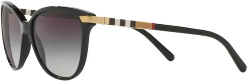 Vista 3 de Gafas de sol para mujer Burberry, negro(Black / Gray Gradient)
