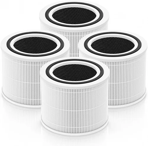 Vista 12 de Core 300 Smoke Remover Replacement Filter for LEVOIT Core 300-P Core 300S-P Azul