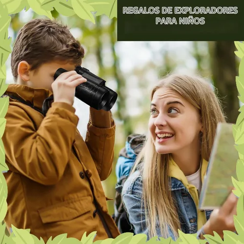 Vista 7 de Libima 24 prismáticos compactos educativos a granel con telescopio de cuerda para el cuello para aprender observación de aves, camping, senderismo