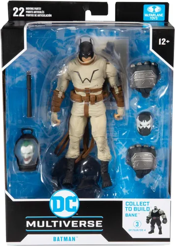Vista 10 de McFarlane Toys - DC Build-A 7 figuras Wave 3 - Último caballero en la tierra - Batman