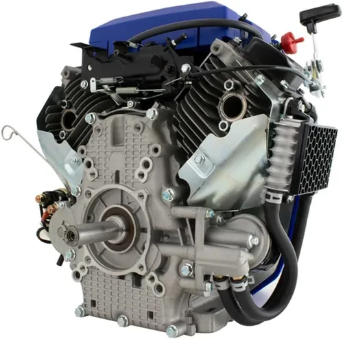 Vista 3 de DuroMax XP23HPE 713cc - Motor V-doble de arranque eléctrico a gasolina de eje horizontal de 1 pulgada, multiusos