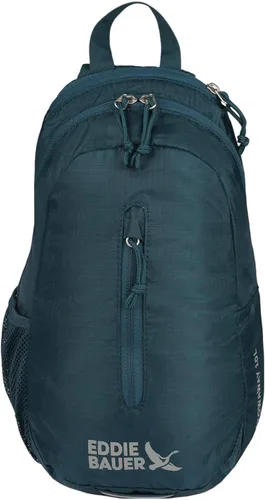 Vista 15 de Eddie Bauer Stowaway - Bolso bandolera plegable Viajes Exterior Ligero Compacto Nylon Ripstop, Granate-10L