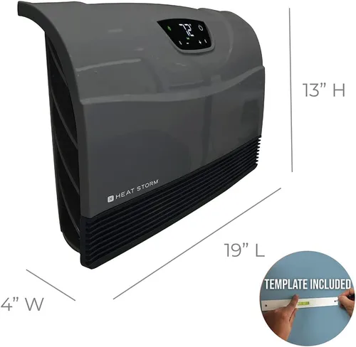 Vista 5 de Heat Storm - Calentador infrarrojo HS-1500-PHX-WIFI