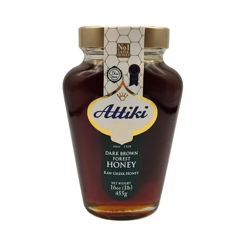 Vista 6 de Attiki Miel griega pura con flora silvestre y tomillo - Tarro de 16 oz
