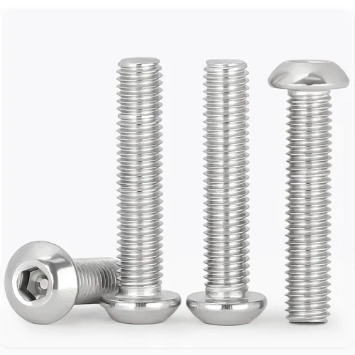 Vista 19 de Tornillo de Cabeza de Botón M3-0.5x12mm con Enchufe de Casquillo, Tornillos M3 de 12mm Métricas, Tornillos Allen Hexagonales, Acero Inoxidable