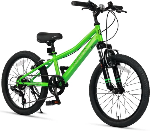 Vista 13 de AVASTA Govet Bicicleta de Montaña de 20'' para Niños de 6-12 Años para Niños y Niñas con Horquilla de Suspensión, Transmisión de 6 Velocidades