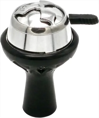 Vista 5 de Cachimba Bowl Cabeza de Silicona para Cachimba Tazón de Tabaco Tazón de Silicona con Sistema de Gestión de Calor con Tapa de Acero, Resistente al