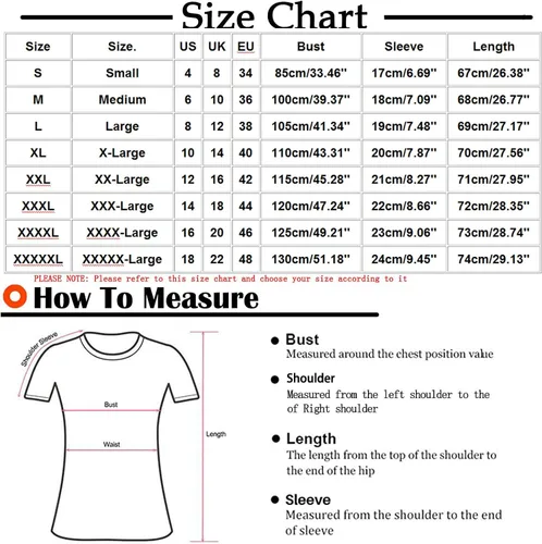 Vista 3 de Blusas Manga Corta para mujer, camisetas lisas con cuello Redondo Camiseta Moda Verano 2023, ropa Playa holgada para mujer