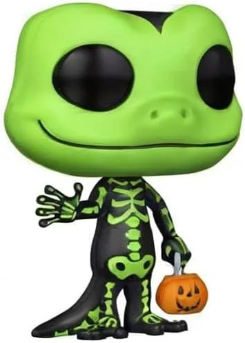 Vista 3 de Funko POP! Anuncio Iconos Geicoween Gecko (Verde)