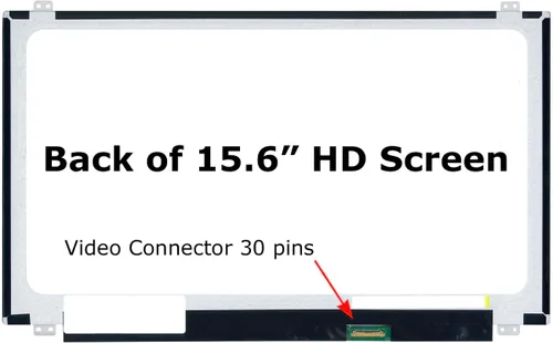 Vista 2 de SCREENARAMA Nueva pantalla de repuesto para Lenovo IdeaPad 110-15ISK 80UD, HD 1366x768, brillante, pantalla LCD LED con herramientas Glossy HD