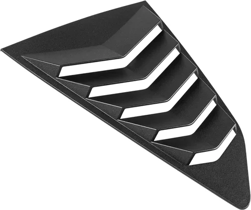 Vista 6 de Parabrisas para ventana lateral Camaro para Chevy Camaro 2016 2017 2018 2019 2020 2021 2022 2023 negro mate