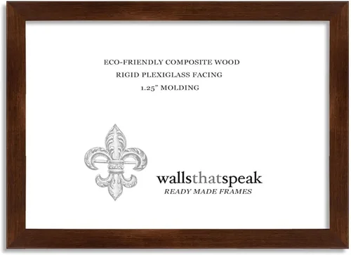 Vista 15 de wallsthatspeak Marco de rompecabezas, granero americano, 19x13