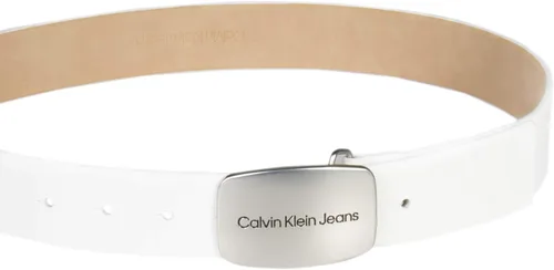 Vista 3 de Calvin Klein Cinturón casual para mujer con hebilla de placa
