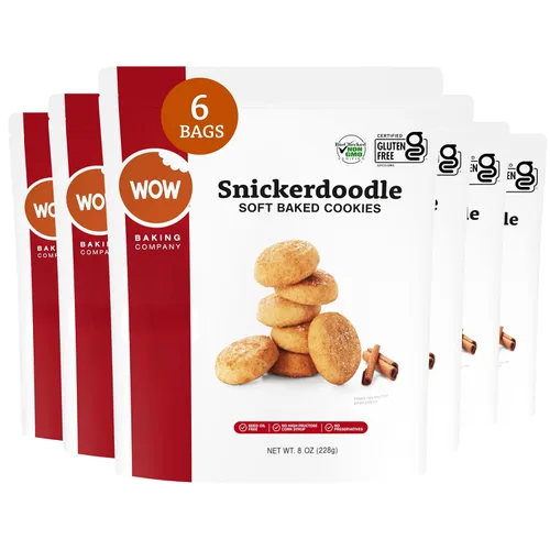 Vista 11 de WOW Baking Company Galletas sin gluten, chispas de chocolate, 8 onzas (paquete de 6)