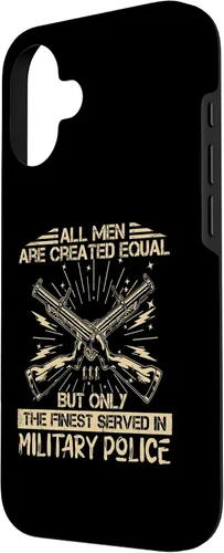 Vista 2 de iPhone 16 Only Finest Served In US Military Police MP Veteran Case