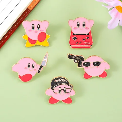 Vista 3 de LUKGELYAM Lindos alfileres esmaltados de dibujos animados, broche de solapa para mochila, chaquetas, divertidos alfileres de tigre para regalo