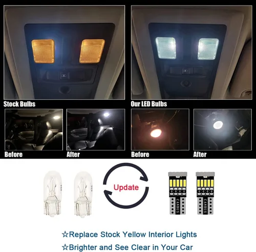 Vista 2 de AWALITED Kit de luces LED interiores Ridgeline de repuesto ultra brillantes para Honda Ridgeline 2006 2007 2008 2009 2010 2011 2012 2013 2014 2015