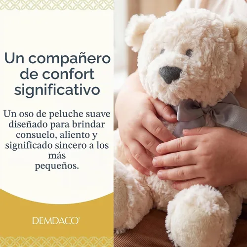 Vista 3 de DEMDACO The Lord's Prayer Bear - Peluche religioso, suave, secado al aire